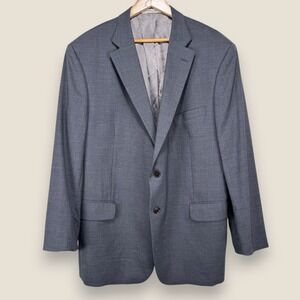Hardwick Cleveland TN Blazer Sport Coat Men 50R Tailored Gray 2 Btn Wool USA